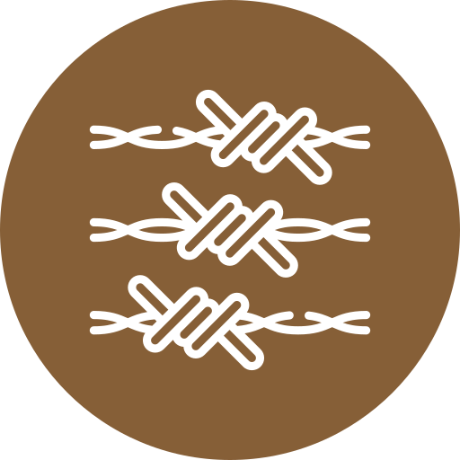 barbed wire icon